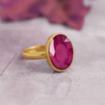 Natural Gemstone Ruby (Maanik)